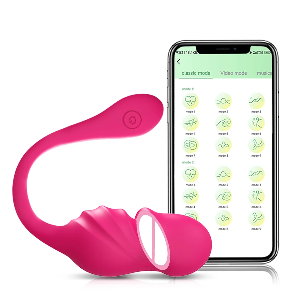 Kabelloser Vibrator mit Fernbedienung – Klitoris- und G-Punkt-Stimulator, tragbares Love Egg für Frauen (Erwachsenen-Wellness) - TD031-RD, China Mainland