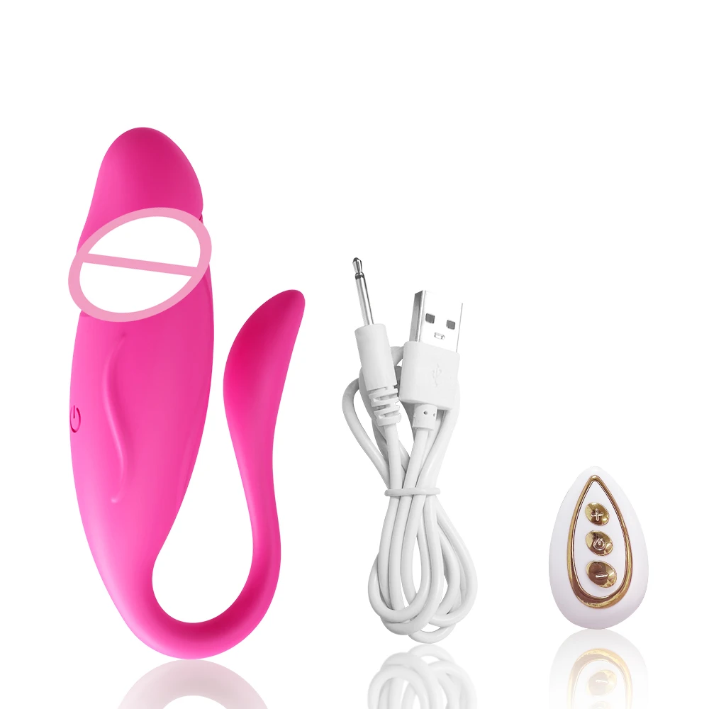 Kabelloser Vibrator mit Fernbedienung – Klitoris- und G-Punkt-Stimulator, tragbares Love Egg für Frauen (Erwachsenen-Wellness) - TD045-YK-RD, China Mainland