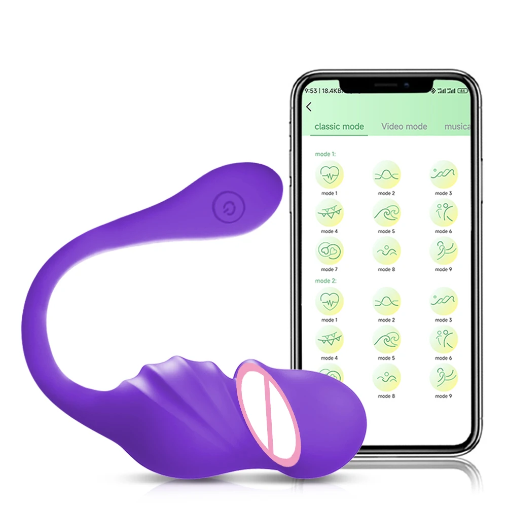 Kabelloser Vibrator mit Fernbedienung – Klitoris- und G-Punkt-Stimulator, tragbares Love Egg für Frauen (Erwachsenen-Wellness) - TD031-PU, China Mainland